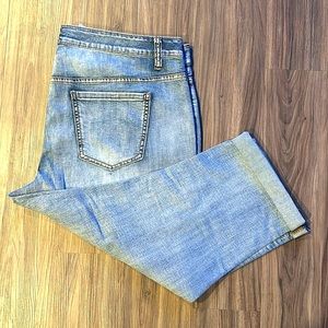NWT land Bryant boyfriend capri jeans